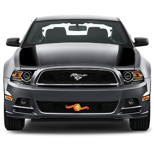 Motorkap Zijkant Accent Strepen Vinyl Stickers 2 voor Ford Mustang 2013-2020