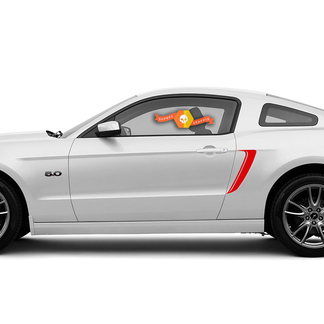 Ford Mustang 2010-2020 zijaccent kieuwstrepen