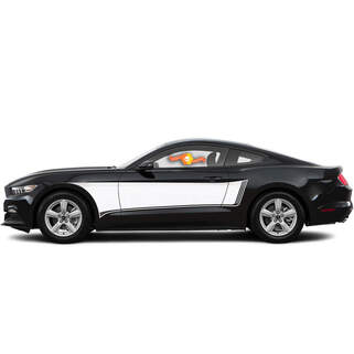 Ford Mustang 2015-2020 Zijaccentvinylstrepen