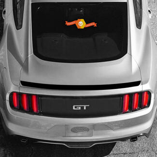 Ford Mustang 2015- 2020 Lip Spoiler Overlay Accent Sticker Streep