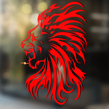 Lion Vinyl Art Wall Window Badkamer Sticker Sticker verwijderbaar #2
_4
