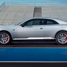 Zijpaneel Rocker Stripe Decal Stickers 2 voor Dodge Charger Electric 2