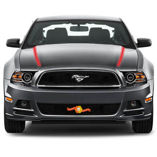 Ford Mustang 2013-2020 Hood Spear zijaccentstrepen