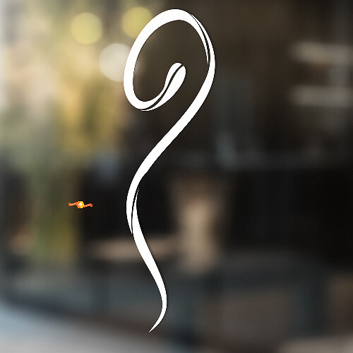 Snake Vinyl Art Wall Window Badkamer Sticker Sticker verwijderbaar #8

