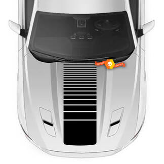 Ford Mustang Hood Strobe Accent sticker sticker
