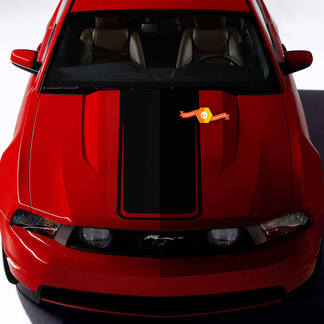Hood Accent sticker voor Ford Mustang 2005-2024 omtrekstijl
