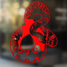 Snake Vinyl Art Wall Window Badkamer Sticker Sticker verwijderbaar #13
_4