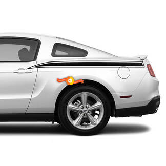 Ford Mustang achterste kwart zijkant strepen stickers stickers
