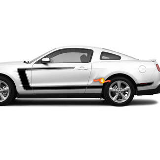 C-Stripes Boss Style voor Ford Mustang 2005-2024 vinylstickers
