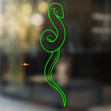 Snake Vinyl Art Wall Window Badkamer Sticker Sticker verwijderbaar #17
_2
