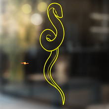Snake Vinyl Art Wall Window Badkamer Sticker Sticker verwijderbaar #17
_3