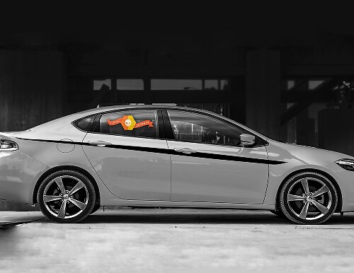Dodge Dart 2013-2020 Javelin zijaccentstrepen