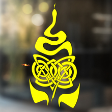Snake Vinyl Art Wall Window Badkamer Sticker Sticker verwijderbaar #20
_3