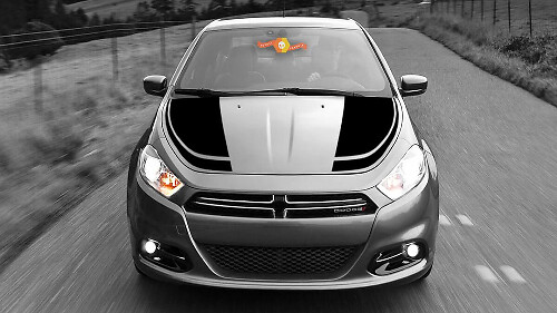 Hood Accent Stripes voor Dodge Dart
