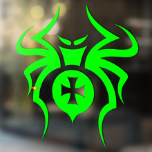 Spider Vinyl Muur Raam Badkamer Sticker Sticker verwijderbaar #1
_2