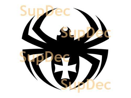 Spider Vinyl Muur Raam Badkamer Sticker Sticker verwijderbaar #2
