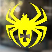 Spider Vinyl Muur Raam Badkamer Sticker Sticker verwijderbaar #2
_3