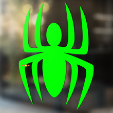 Spider Vinyl Muur Raam Badkamer Sticker Sticker verwijderbaar #3
_2