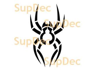 Spider Vinyl Muur Raam Badkamer Sticker Sticker verwijderbaar #4
