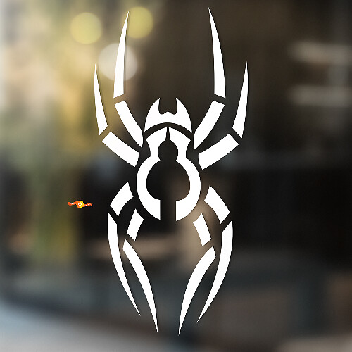 Spider Vinyl Muur Raam Badkamer Sticker Sticker verwijderbaar #4
