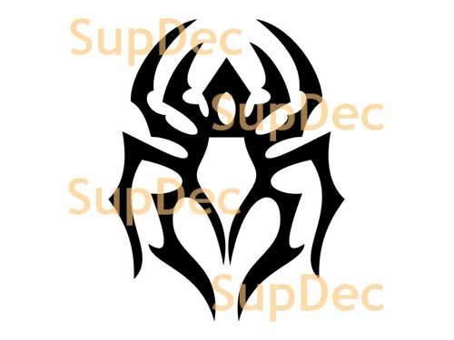 Spider Vinyl Muur Raam Badkamer Sticker Sticker verwijderbaar #5
