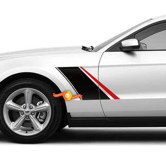 Zijstrepen voor Ford Mustang 2005-2024
