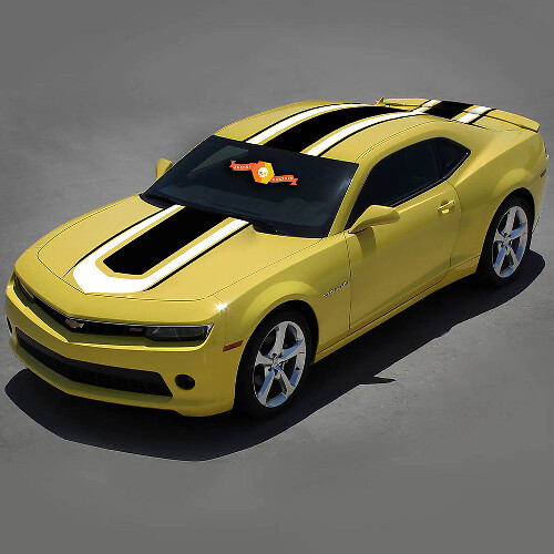 Hot Wheels-stijl Volledige Top Zijstrepen Vinyl Decal Kit voor Chevrolet Camaro 2010-15