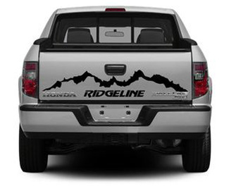 Achterzijde Honda Ridgeline vinyl body sticker sticker grafisch embleem logo
