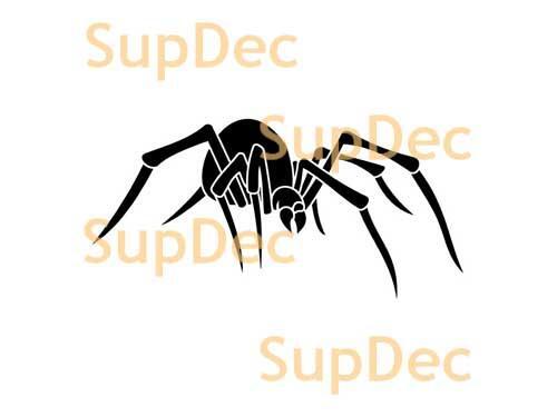 Spider Vinyl Muur Raam Badkamer Sticker Sticker verwijderbaar #10
