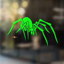Spider Vinyl Muur Raam Badkamer Sticker Sticker verwijderbaar #10
_2