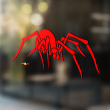 Spider Vinyl Muur Raam Badkamer Sticker Sticker verwijderbaar #10
_4