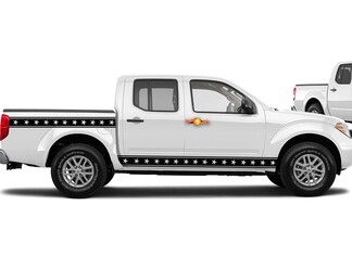 UNIVERSELE sticker Stars and Stripes past op de meeste auto's en vrachtwagens FORD TOYOTA GMC
