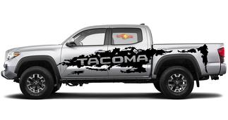 Toyota Tacoma Vinyl Zijkant Grote Sticker Sticker Grafische Streep 2016-2019
