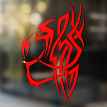 Tiger Wild Cat Tribal Style Universele Vinyl Decal Sticker_3