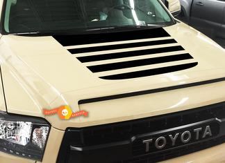 Toyota Tundra Truck 2014-2018 verduisterende vinyl kap strepen sticker
