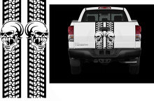 Schedelbandenloop Achterklep Strepen Vinyl Stickers voor Pick-up Trucks_2