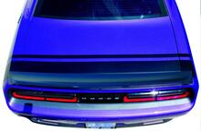 Dodge Challenger zij- en staartband Scat Pack HELLCAT Super Bee Decal Sticker graphics past op modellen 2018 Scatpack
 3