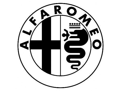 Alfa Romeo Logo Stijl Vinyl Decal Sticker