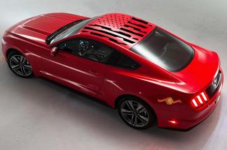Ford 2010-2020 Mustang noodlijdende vlag dakpaneel sticker Kies kleur
