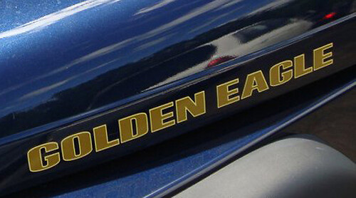 Golden Eagle Kapmotief Vinyl Decal Kit voor Jeep Wrangler