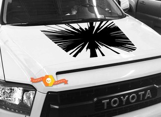 Big Bang Hood grafische sticker voor TOYOTA TUNDRA 2014 2015 2016 2017 2018
