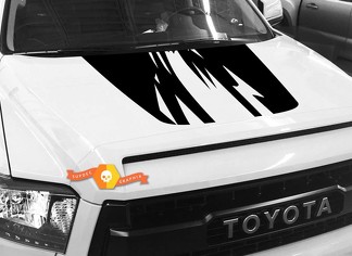 Motorkap grafische sticker voor TOYOTA TUNDRA 2014 2015 2016 2017 2018 #2
