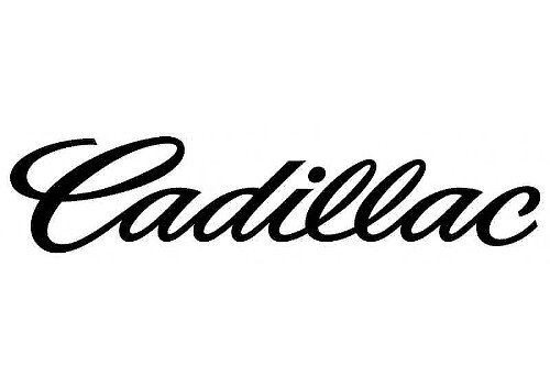 Cadillac Lettering Vinyl Decal Sticker