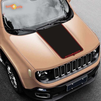 2015-2019 Jeep Renegade Trailhawk vinyl motorkap sticker sticker grafische streep
