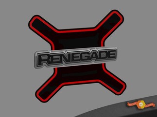 2015-2019 Jeep Renegade vinyl zijsticker sticker grafische streep
