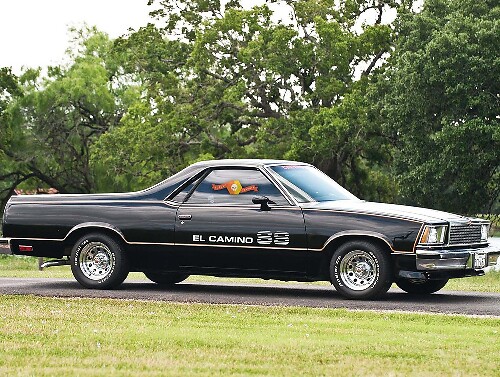 El Camino SS Deurzijde Vinyl Decal Kit voor Chevy El Camino 1978-1987