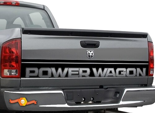 Power Wagon Achterklep Accentstreep Vinyl Decal voor Dodge Ram 1500 2010-2018