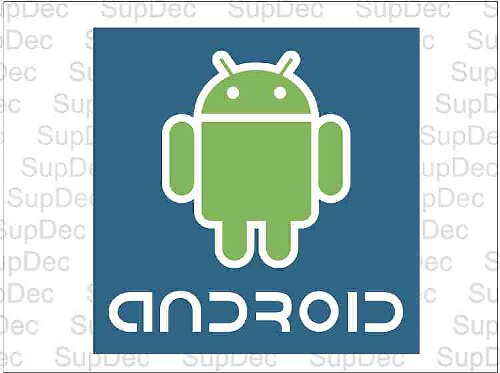 Android Kleur Auto Stickers Sticker #2
