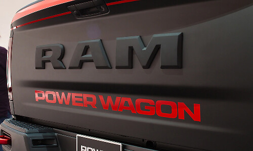 Power Wagon Achterklep Vinyl Sticker voor Dodge Ram 1500 2010-2018