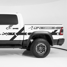 Zijkstrepen BedSide Truck Vinyl decals stickers voor Dodge Ram 1500 2